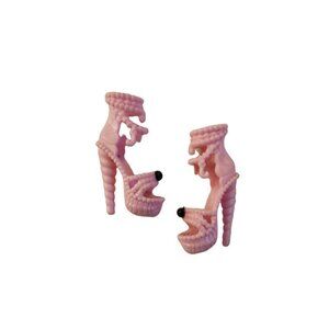 Monster High Lagoona Blue Frights Camera Action Pink Heels Pumps Shoes